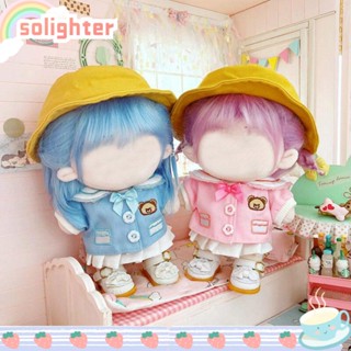 Solighter เสื้อผ้าตุ๊กตาน่ารัก DIY สําหรับเด็กผู้หญิง