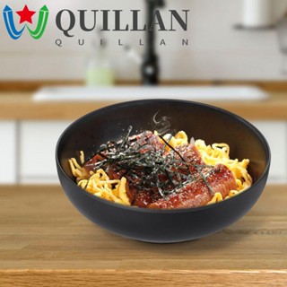 Quillan ชามราเมน เมลามีนเทียม สไตล์ญี่ปุ่น สําหรับก๋วยเตี๋ยว สลัด ซุป พอร์ซเลน บ้าน ห้องครัว 1 ชิ้น