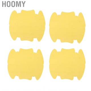 Hoomy 4Pcs/Set Car Clear Door Bowl Cup Handle Guard Film Paint Scratch Protection  Universal