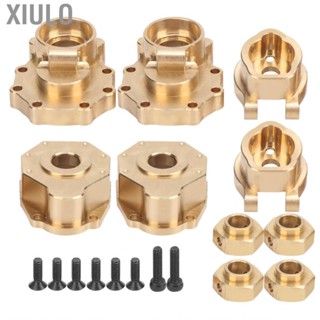 Xiulo Brass Rear Portal Drive Housing Axle Mount Set For 1/10 RC Cars