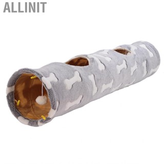 Allinit Pet  Tunnel Toy Soft  Up Tube Collapsible Puppy Kitten Play Gift