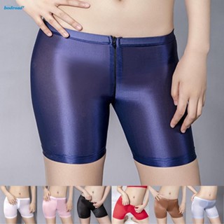 【HODRD】High Quality Womens Glossy Panties Boxer Shorts Enhance Your Lingerie Selection【Fashion】