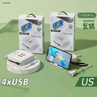 {ใหม่} ที่ชาร์จ พร้อมพอร์ต Usb 4 พอร์ต 4 พอร์ต ชาร์จเร็ว สําหรับโทรศัพท์มือถือ Apple Android