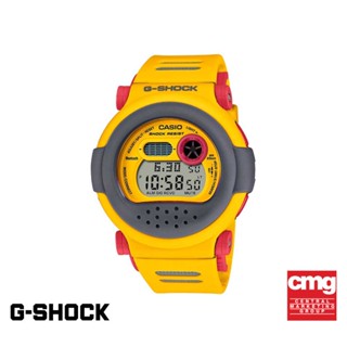 CASIO นาฬิกาข้อมือผู้ชาย G-SHOCK YOUTH รุ่น G-B001MVE-9DR LIMITED วัสดุเรซิ่น สีเหลือง