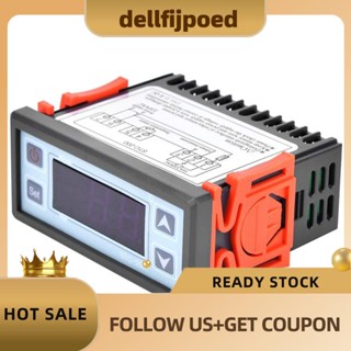 【dellfijpoed】STC-200 เทอร์โมสตัทดิจิทัล ควบคุมอุณหภูมิ ไมโครคอมพิวเตอร์ ทําความเย็น ทําความร้อน AC220V