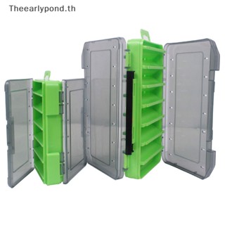 Earlypond กล่องพลาสติกสองด้าน สําหรับเก็บเหยื่อตกปลา
