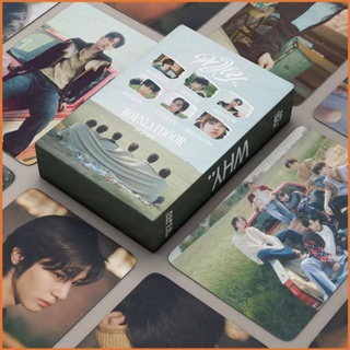 Wilk โปสการ์ดรูปภาพ ลาย BOYNEXTDOOR SUNGHO RIWOO JAEHYUN TAESAN LEEHAN WOONHAK 55 ชิ้น ต่อชุด