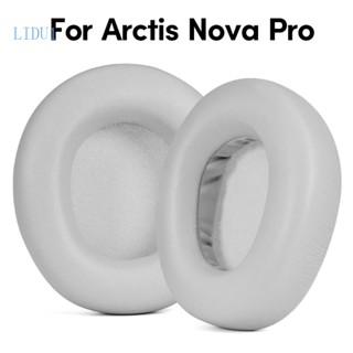 Lidu1 ฟองน้ําครอบหูฟัง โปรตีน ใส่สบาย สําหรับ Arctis NovaPro Wire Nova7