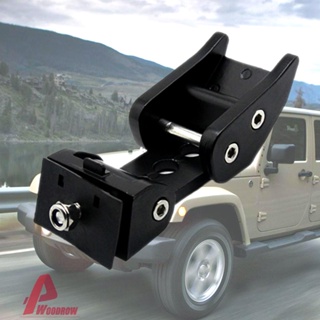 อะไหล่กลอนล็อกฝากระโปรงหน้า ซ้าย ขวา แบบเปลี่ยน สําหรับ Jeep Wrangler JK 2007-2018 2 ชิ้น [Woodrow.th]