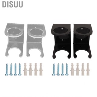 Disuu 2PCS  Wall Stand Acrylic Mounted Ball Holder Rack