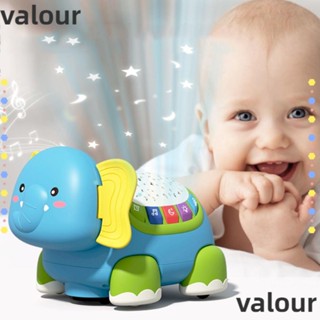 Valour ของเล่นคลาน มีไฟ สีสันสดใส สร้างสรรค์ สําหรับเด็ก