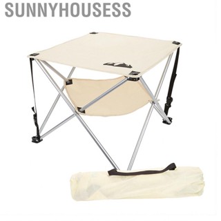 Sunnyhousess Outdoor Mini Folding Table  Portable Mesh Bag Cup Holder Design  for BBQ