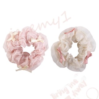 Jeremy1 ยางรัดผม ริบบิ้นโบว์น่ารัก หรูหรา ของขวัญ สําหรับผู้หญิง