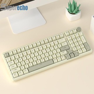 Ak992 คีย์บอร์ดเล่นเกม 99 คีย์ Type-C แบบใช้สาย PBT [superecho.th]