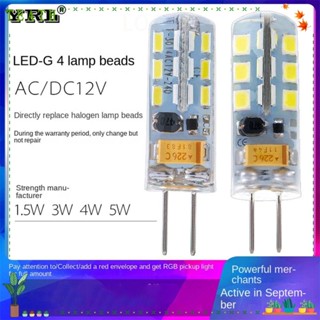 Teath G4 หลอดไฟ LED 12V ฮาโลเจน G4 สีขาวอบอุ่น แบบเปลี่ยน