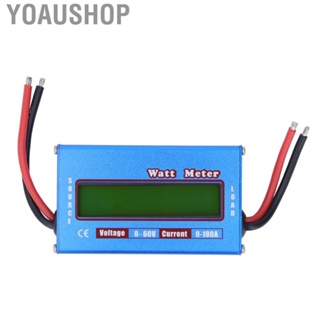 Yoaushop 100A RC  Power Analyzer Digital Watt Volt Amp Meter With LCD Screen