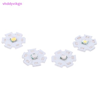 Vhdd CREE XML2 XM-L2 ชิป LED พลังงานสูง 10W สีขาว แดง เขียว น้ําเงิน เหลือง 16 20 มม. PCB TH