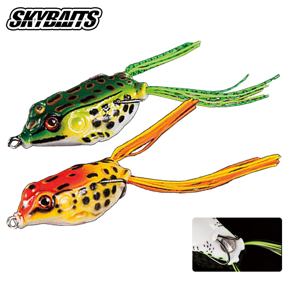 Skybaits เหยื่อตกปลาไบโอนิค รูปกบฟ้าร้อง 50 มม. 9 กรัม 1 ชิ้น