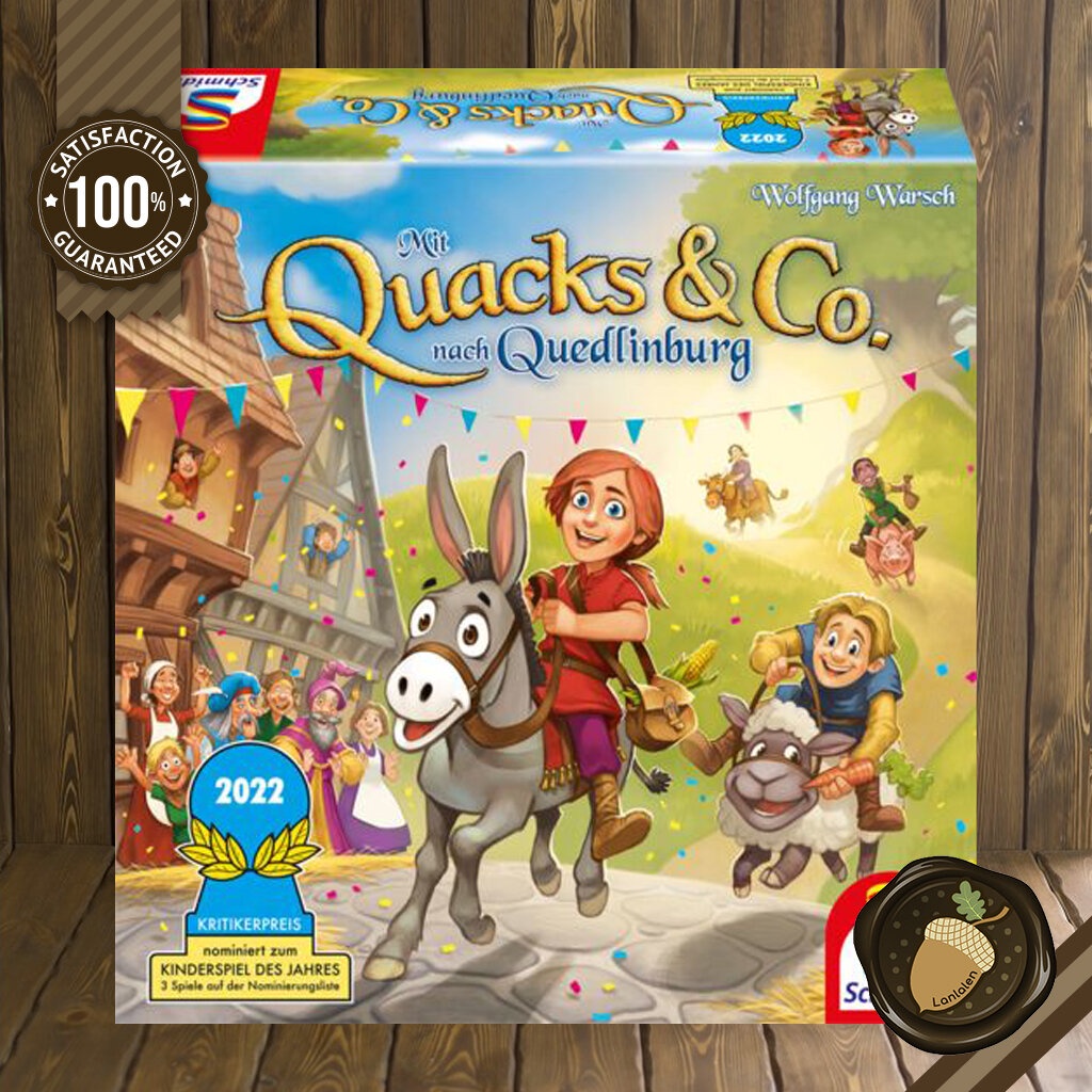 Quacks & Co. nach Quedlinburg [DE] บอร์ดเกมแท้ คู่มือภาษาเยอรมัน