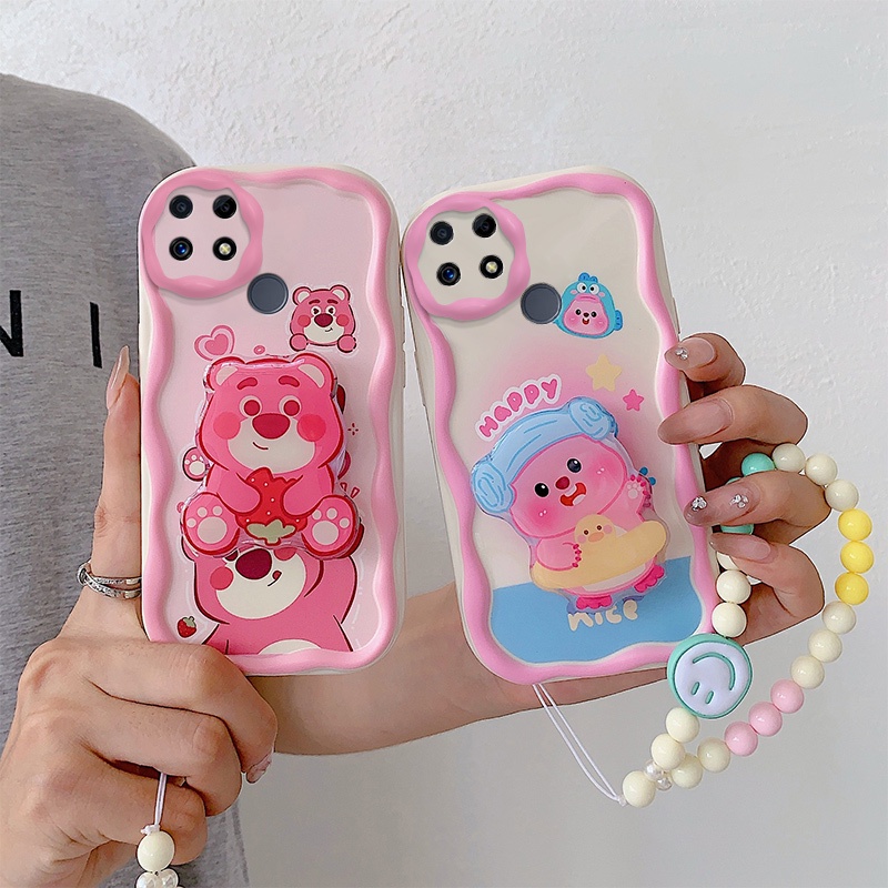 เคส realme c12 เคส realme c25 เคสโทรศัพท์มือถือ ลายครีม หลากสี สําหรับ realme c12 realme c25