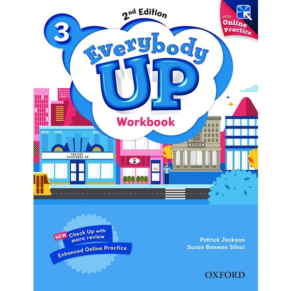 Se-ed (ซีเอ็ด) : หนังสือ Everybody Up 2nd ED 3 : Workbook +Online Practice (P)