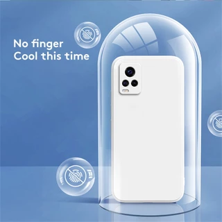 เคสโทรศัพท์มือถือซิลิโคน TPU แบบนิ่ม บางพิเศษ ป้องกันเลนส์กล้อง ทรงสี่เหลี่ยม หรูหรา สําหรับ VIVO V20 Pro SE Coque V20Pro V20SE 5G