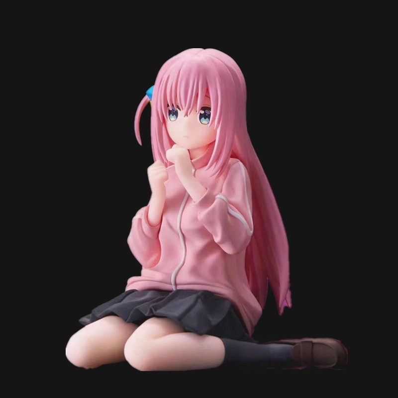 ฟิกเกอร์ Gotoh Hitori Sitting Position BOCCHI THE ROCK! ขนาด 8 ซม.โมเดลตุ๊กตา PVC อนิเมะ Q Version ของเล่นสําหรับเด็ก