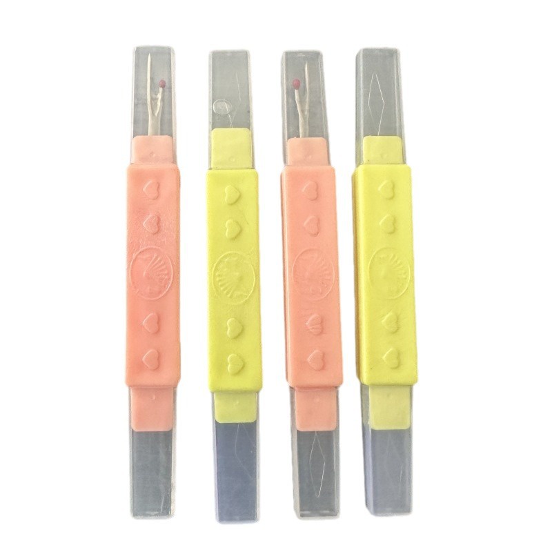 มีดกําจัดเกลียว แบบสองหัว พร้อมฝาครอบป้องกัน แบบพกพา สําหรับใช้ในครัวเรือน จํานวน 1 ชิ้น - รูปที่ 3