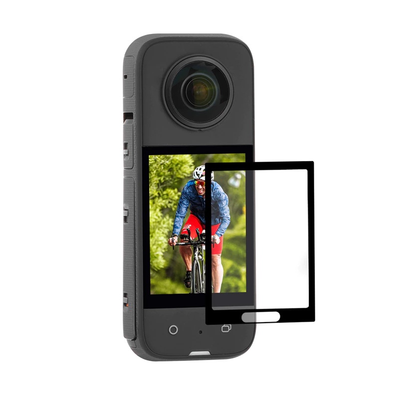 ฟิล์มซิลิโคน ป้องกันเลนส์กล้อง อุปกรณ์เสริม สําหรับ insta360 X3 insta 360 ONE X3 Panoramic