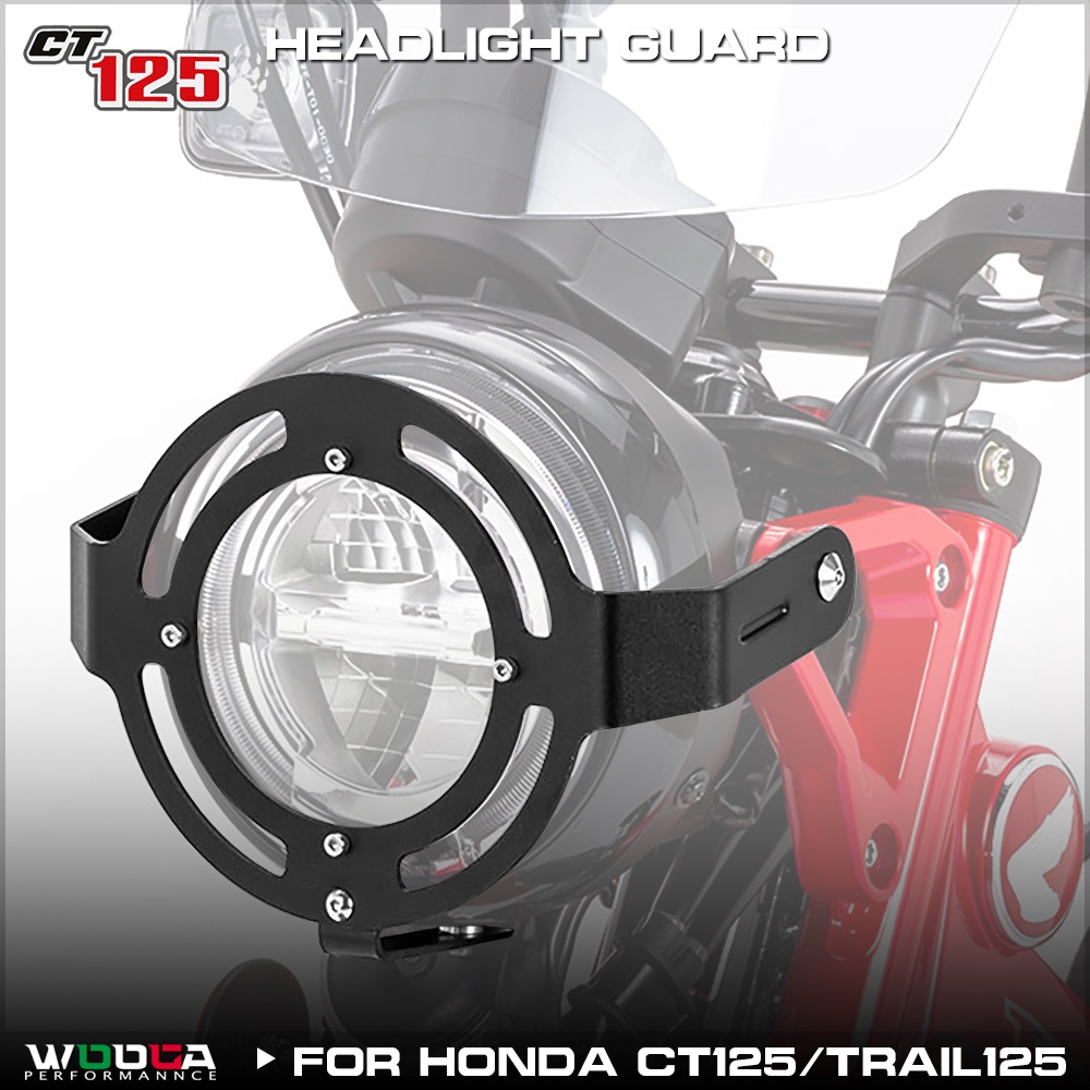 Wooga การ์ดป้องกันไฟหน้า สําหรับ Honda Hunter Cub CT125 Trail125 Monkey125 2020 2021 2022 2023 DAX125