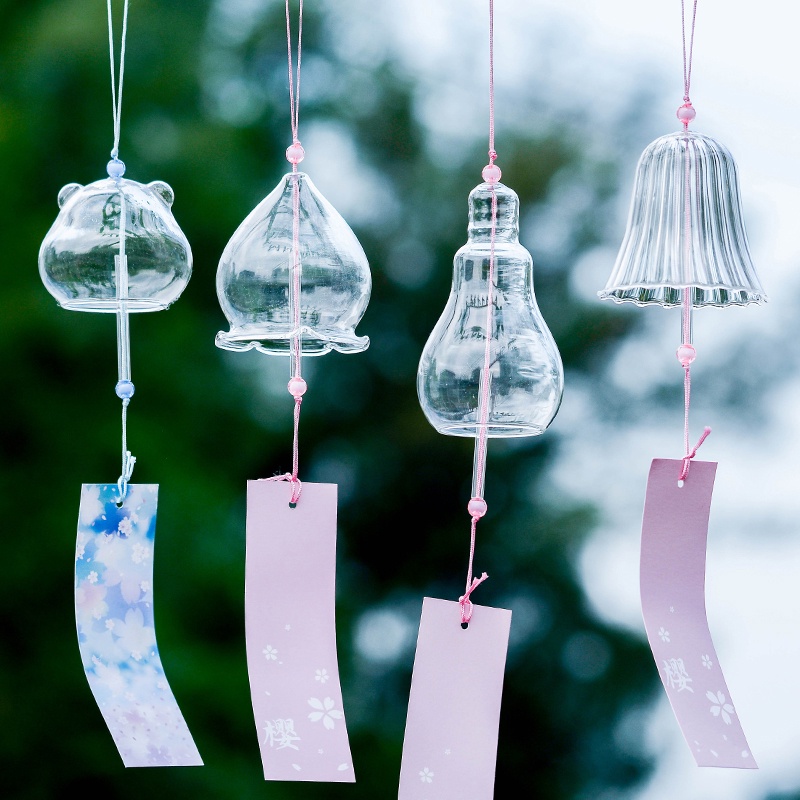 Ins กระดิ่งลม แบบใส DIY สําหรับตกแต่งบ้าน