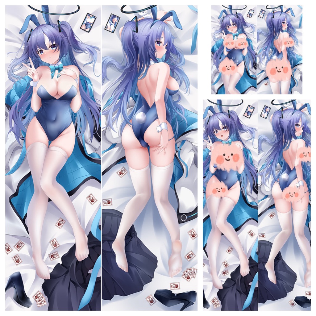 ปลอกหมอน ลายอนิเมะ Hayase Youka Blue Archive Project MX Dakimakura ขนาด 50x150 ซม.