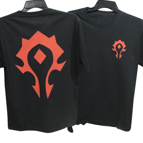 ความร้อน Katun เสื้อยืด ผ้าฝ้าย พิมพ์ลาย World of Warcraft ยุค 30