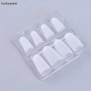 Luckywww ซิลิโคนป้องกันนิ้วมือ สําหรับเล่นกีตาร์ 4 ชิ้น