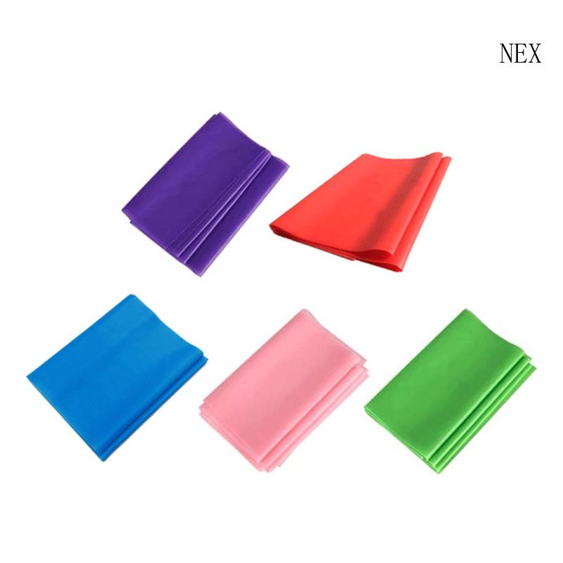 Nex 5 ชิ้น แถบต้านทาน ยางยืด ออกกําลังกาย วงยืดหยุ่น สําหรับยิม บ้าน สํานักงาน โยคะ ออกกําลังกาย ใช้งานง่าย