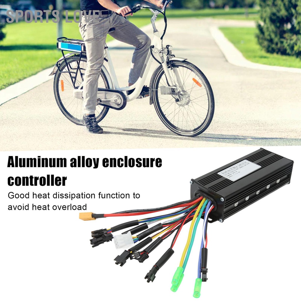 Sports Love 750W-1000W ไฟฟ้าจักรยานชุด 30A Controller S866 แผงไฟหน้าไฟท้าย Thumb คันเร่งสำหรับชิ้นส่วนซ่อม