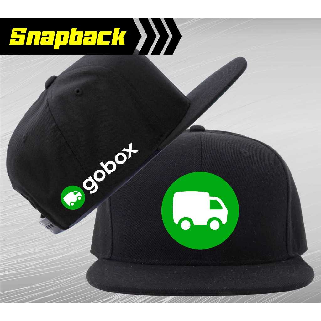 หมวก Snapback หมวกฮิปฮอป หมวก Trucker หมวก GOBOX GOJEK หมวกตาข่าย Unisex