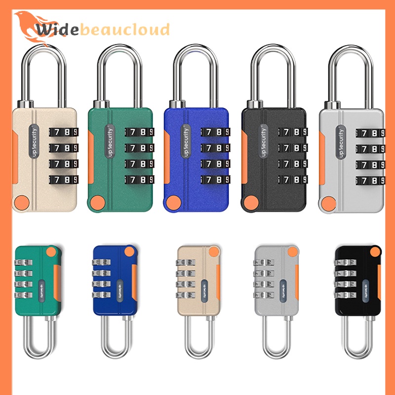 Widebeaucloud กุญแจล็อคกระเป๋าเดินทาง 4 หลัก สําหรับกระเป๋าเป้สะพายหลัง Tsa Lock