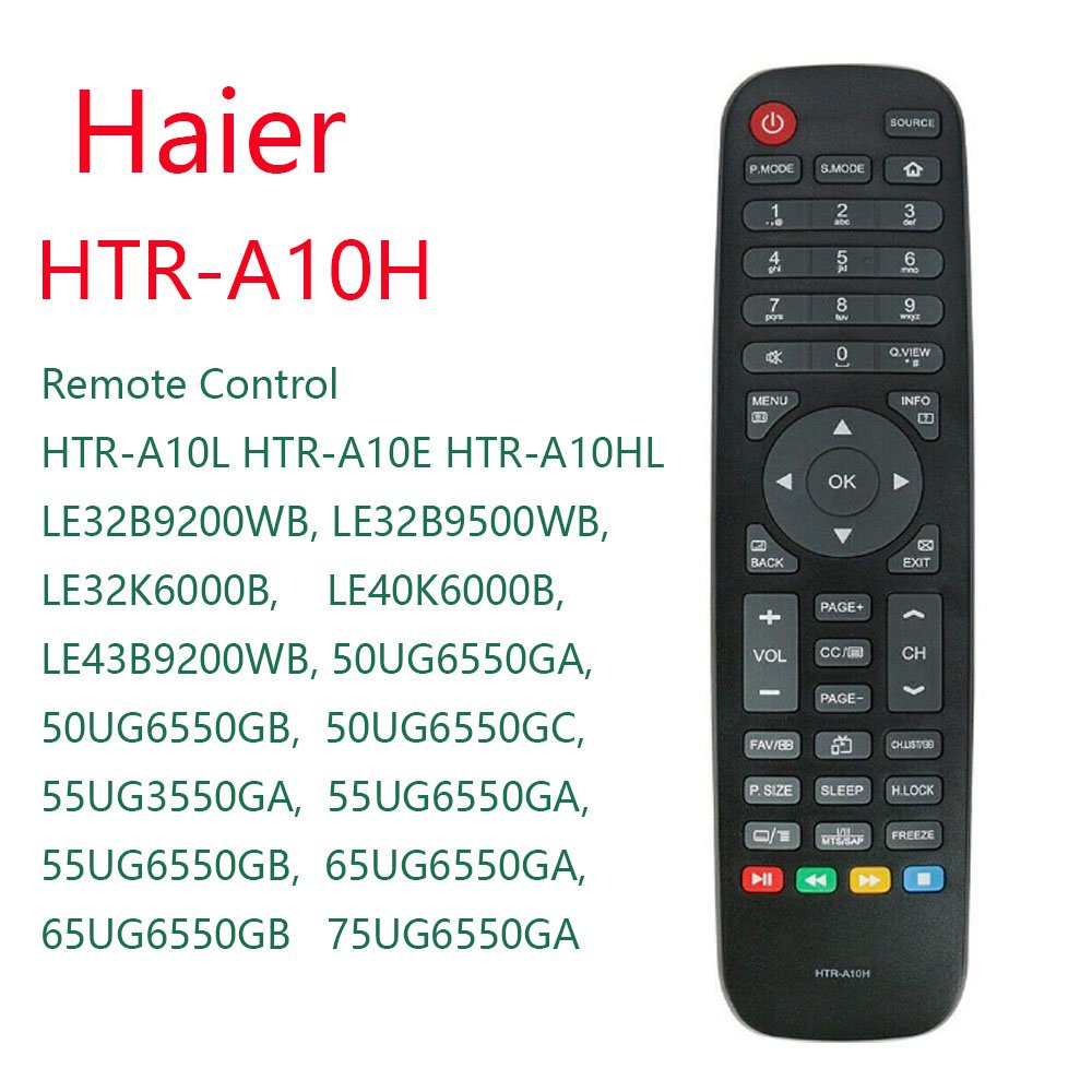 ใหม่ HTR-A10H สําหรับ Haier สมาร์ท LCD LED TV รีโมทคอนโทรล HTR-A10L HTR-A10E HTR-A10HL LE32B9200WB, 