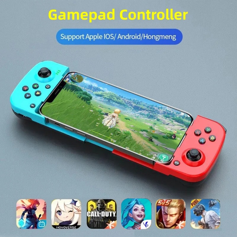 จอยสติ๊กเล่นเกมไร้สาย บลูทูธ ยืดหดได้ สําหรับ IOS Android Phone 3D Joystickจอยสติ๊ก จอยเกมมือถือ จอยบลูทูธเล่นเกม มือถือ