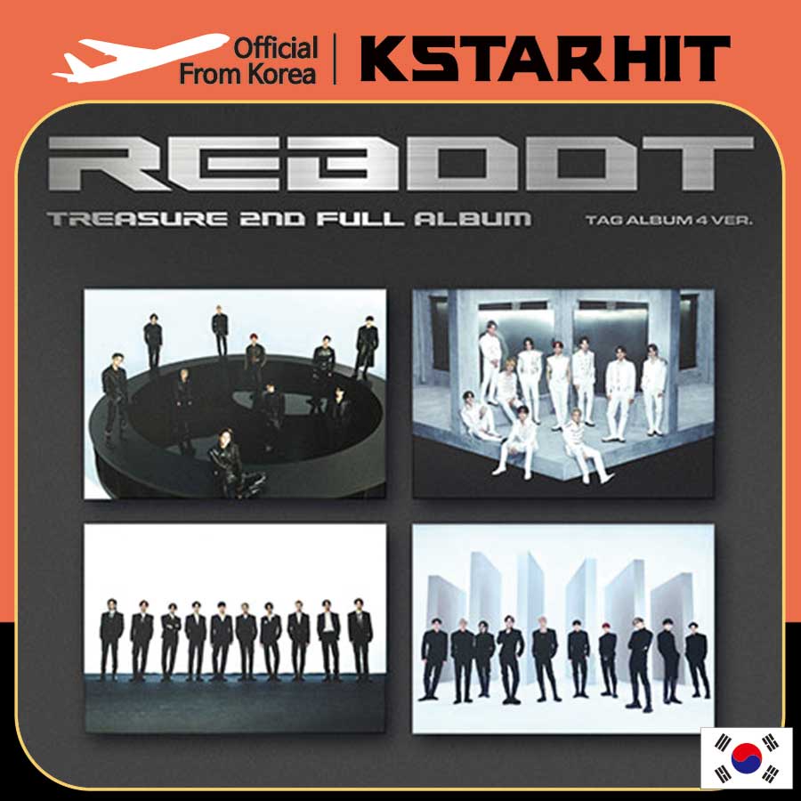 (YG TAG ALBUM) TREASURE - 2nd full album [REBOOT]