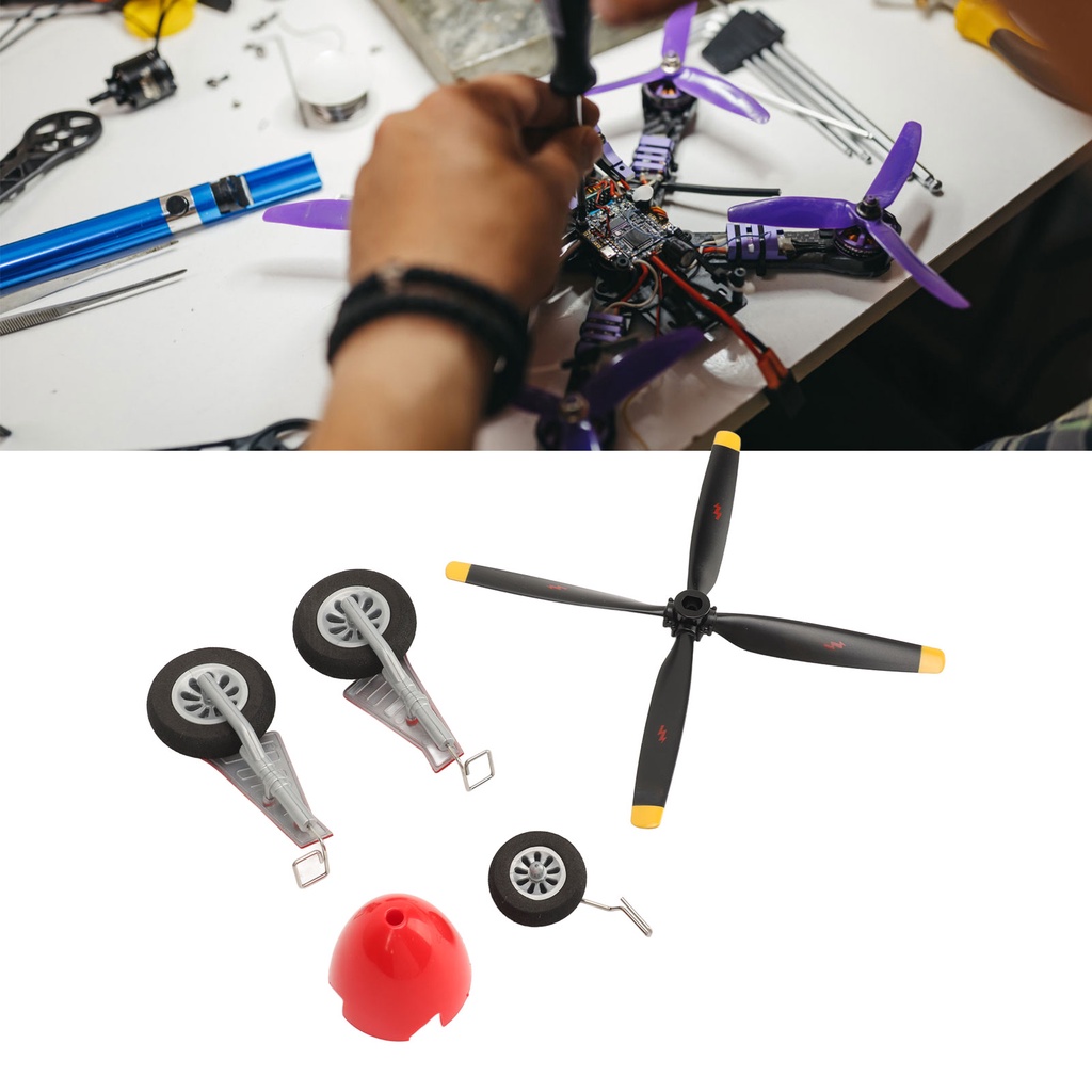 Heo~ ชุดใบพัดลงจอด ประกอบง่าย สําหรับเครื่องบินบังคับ Wltoys XK A280