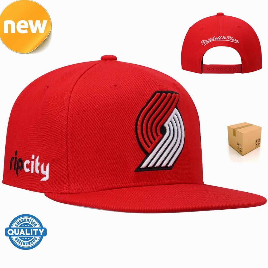 หมวกแก๊ปแฟชั่น ปักลาย NBA Portland Trail Blazers Snapback สไตล์ฮิปฮอป สําหรับผู้ชาย และผู้หญิง 9FIFTY