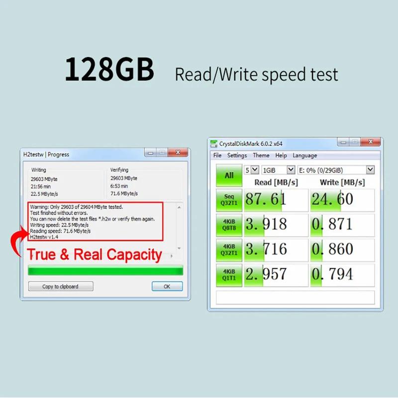 การ์ดหน่วยความจํา ความเร็วสูง 128GB Micro SD Card 32GB TF 64G สําหรับโทรศัพท์มือถือ คอมพิวเตอร์ กล้อง โดรน - รูปที่ 4