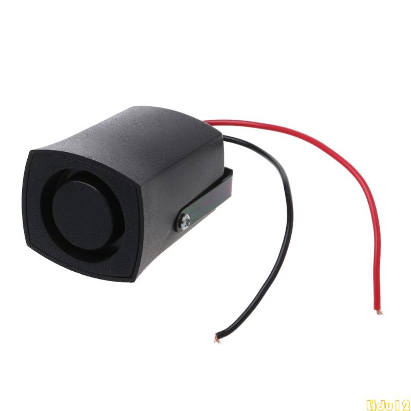 Lidu12 ลําโพงไซเรนเตือนภัย 12V สําหรับรถยนต์