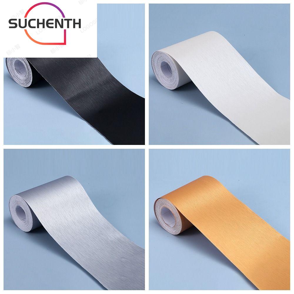 Suchenth สติกเกอร์วอลเปเปอร์ PVC กันน้ํา มีกาวในตัว 10