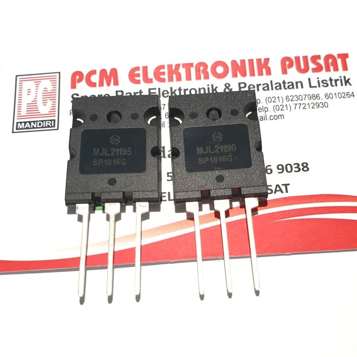 ทรานซิสเตอร์พลังงานเดิม MJL21195 MJL21196 Original MJL 21195 21196 -BSS12