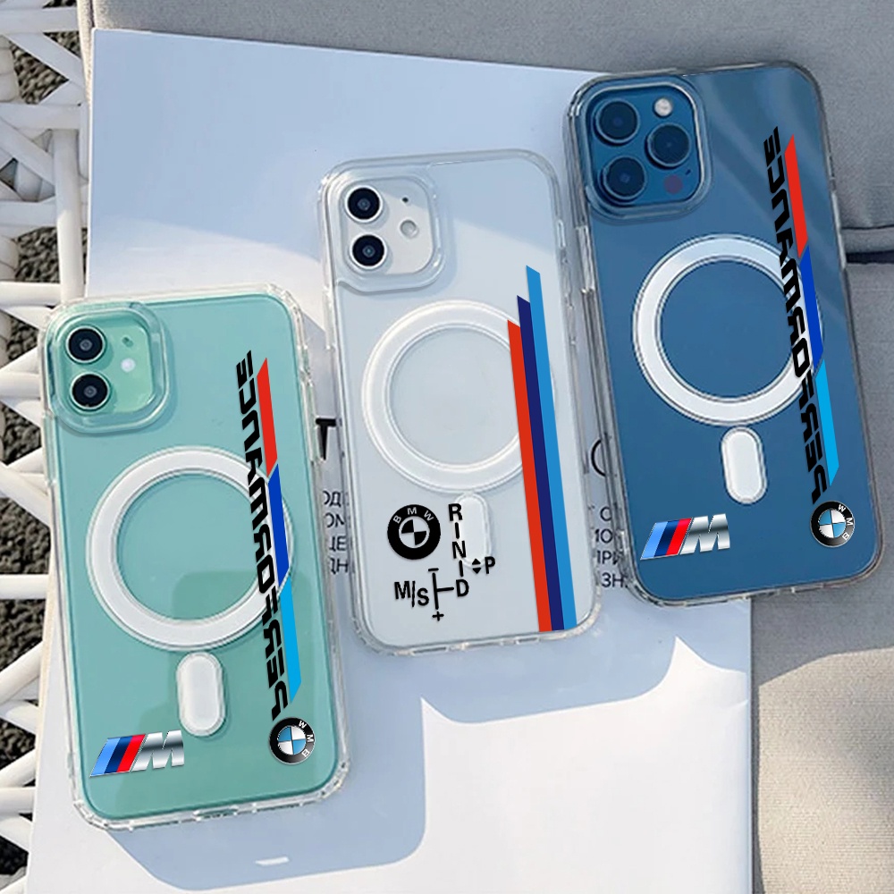 เคสโทรศัพท์มือถือ แม่เหล็ก กันกระแทก ลาย BMW Drew Qiu Mingshan Ae86 Bape Spider-Man Macio สําหรับ Iphone 15 14 11 13 12 X XS Pro Max Xr Mini Xr 7 8 Plus