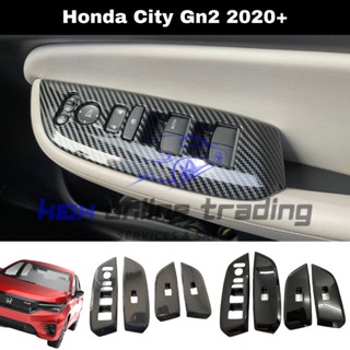 Honda City Gn2 2020-2026 คาร์บอนไฟเบอร์ Trim/Glossy Black Po…