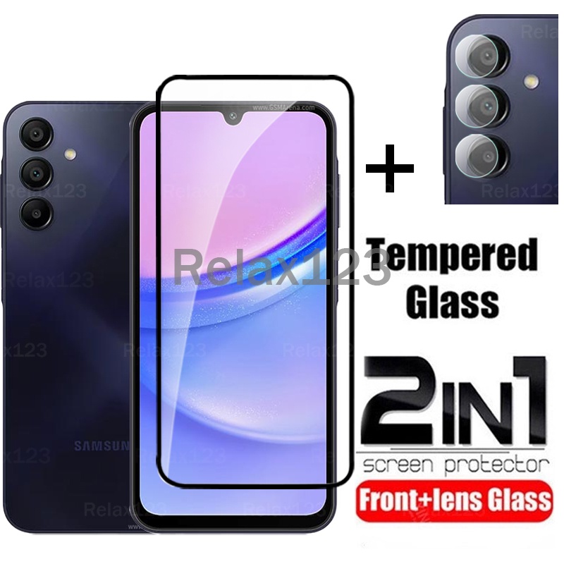 SAMSUNG 2in1 Full Screen ProtectorกระจกนิรภัยสําหรับSamsung Galaxy A16 5G GalaxyA16 5G SamsungA16 5G